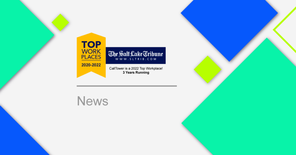 Le Salt Lake Tribune nomme CallTower lauréat du prix Wasatch Front Top Workplaces 2023 pour la troisième année consécutive