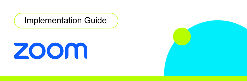 Zoom - Guía de implantación