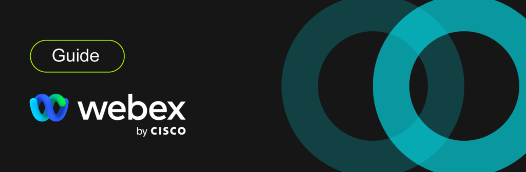 ¿Por qué Webex Go como punto final?